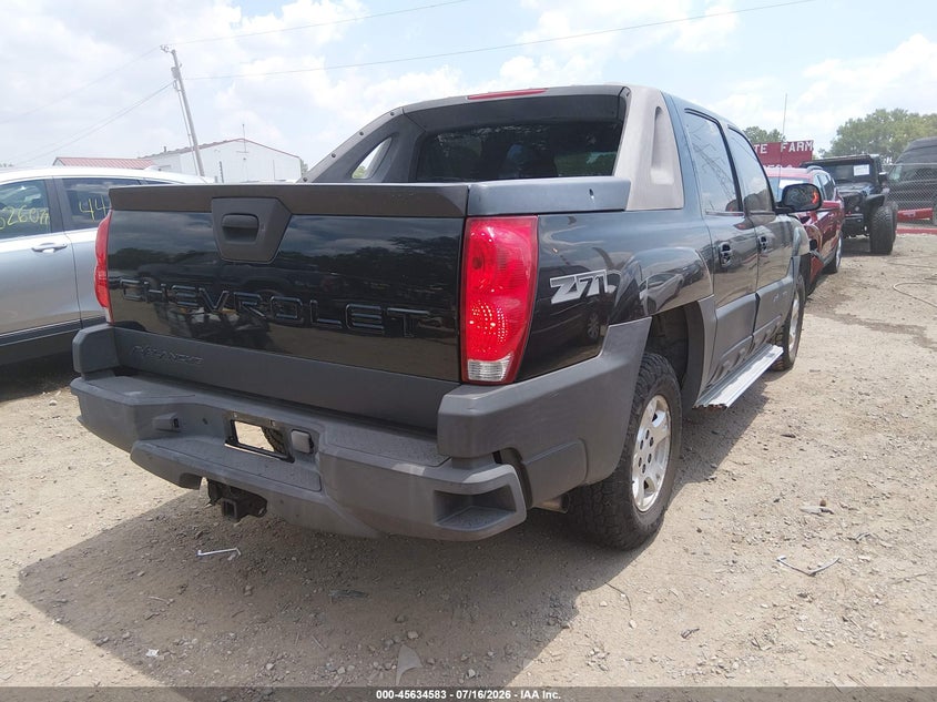 2003 CHEVROLET AVALANCHE 1500 auction photo 4