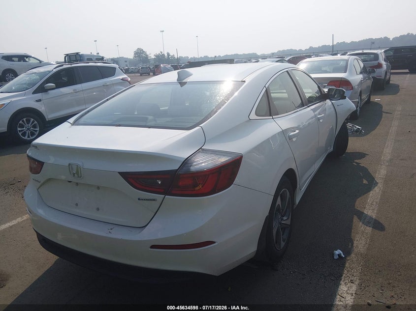 Vin: 19xze4f54ke001276, lot: 46133099, honda insight ex 20194