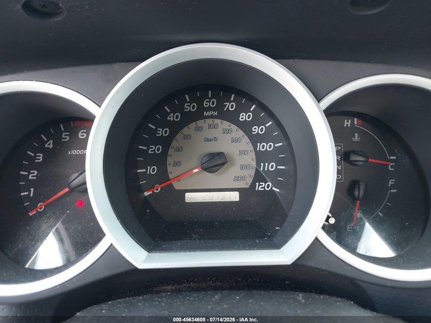 2007 Toyota Tacoma VIN: 5TENX22N67Z396399 Lot: 45634608
