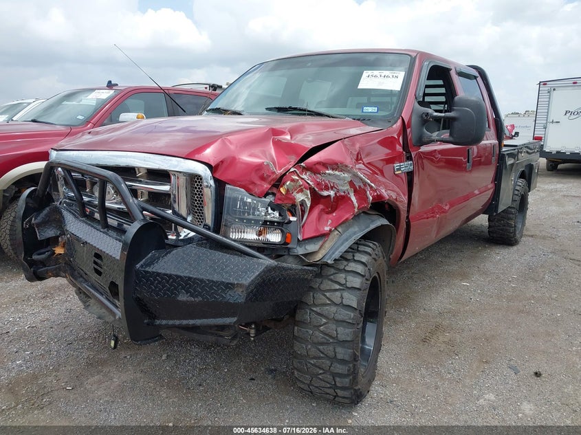 2002 Ford F-350 Lariat/Xl/Xlt VIN: 1FTSW31F92EB77762 Lot: 45634638