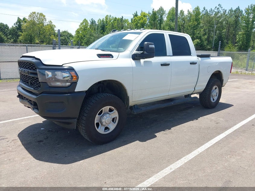 Vin: 3c6ur5cj5rg217102, lot: 46133149, ram 2500 tradesman  4x4 6'4 box 20242