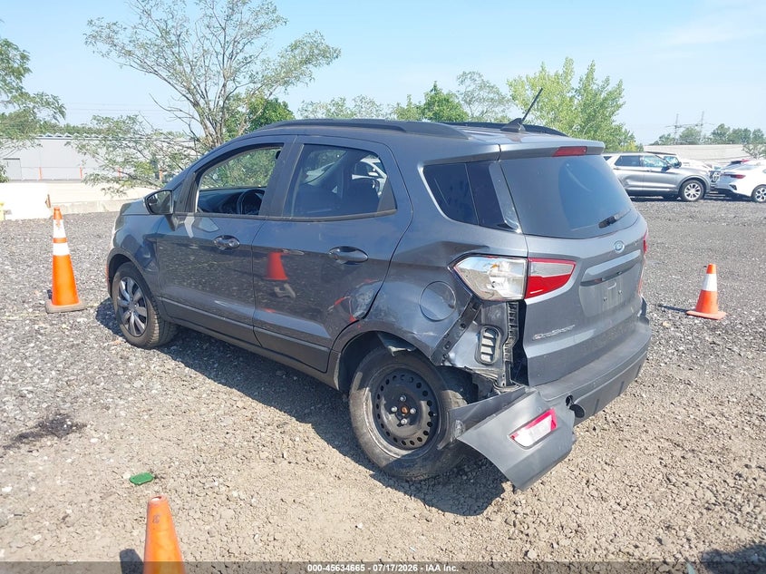 2019 Ford Ecosport Se VIN: MAJ6S3GL4KC270698 Lot: 45634665