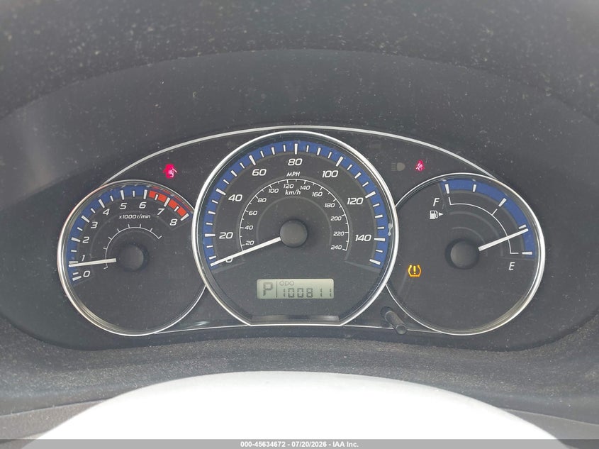 2010 SUBARU FORESTER auction photo 7