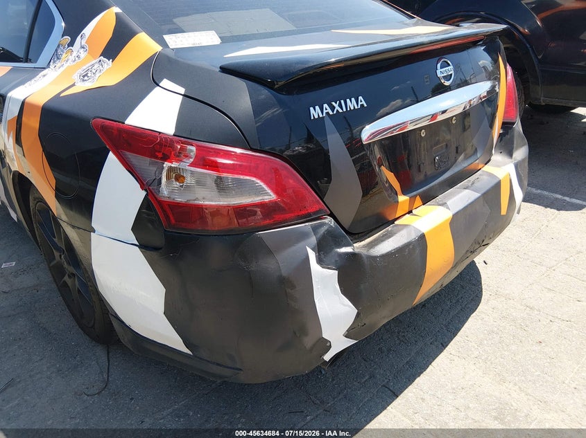 2010 Nissan Maxima 3.5 Sv VIN: 1N4AA5AP2AC826123 Lot: 45634684