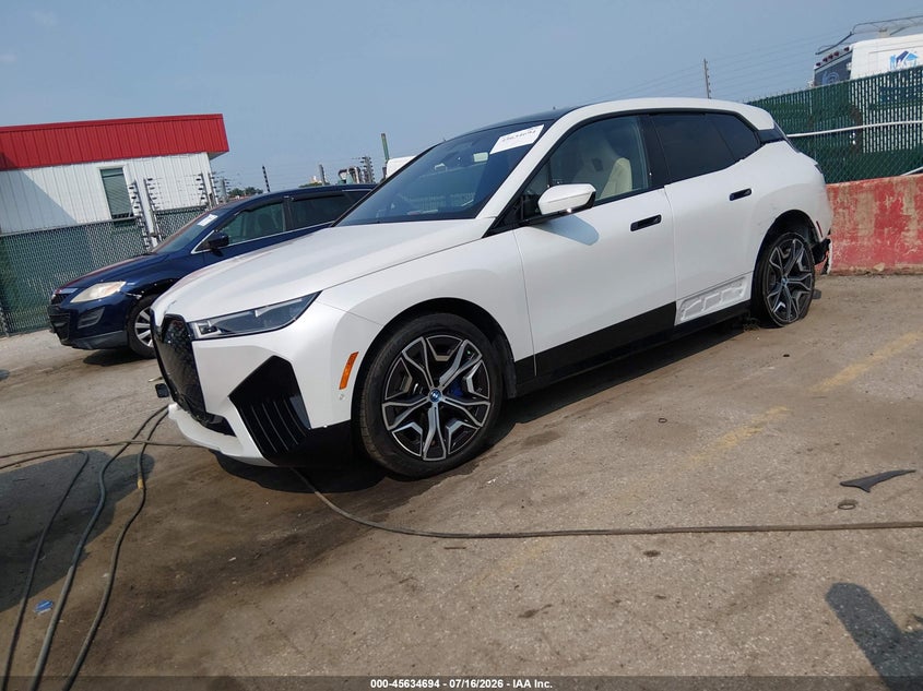 Vin: wb523cf04scs50346, lot: 46133195, bmw ix xdrive50 20252