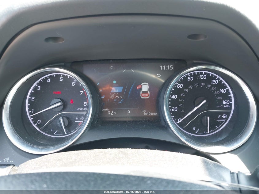 2020 Toyota Camry Se Awd VIN: 4T1G11BKXLU013914 Lot: 45634695