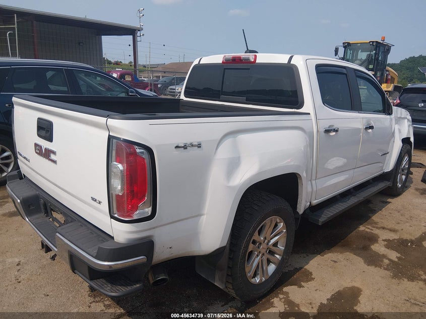 Vin: 1gtg6de32g1197748, lot: 46133240, gmc canyon slt 20164