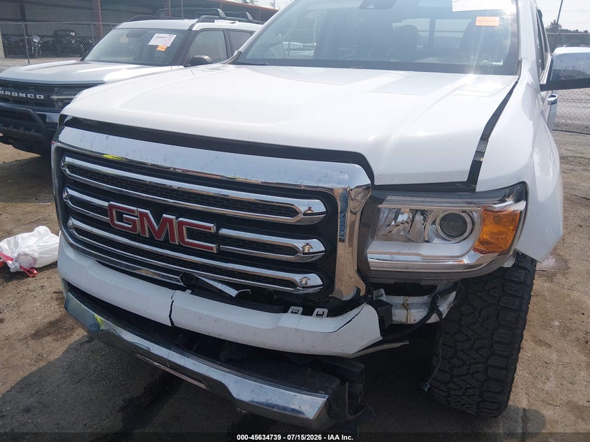 2016 GMC Canyon Slt VIN: 1GTG6DE32G1197748 Lot: 45634739