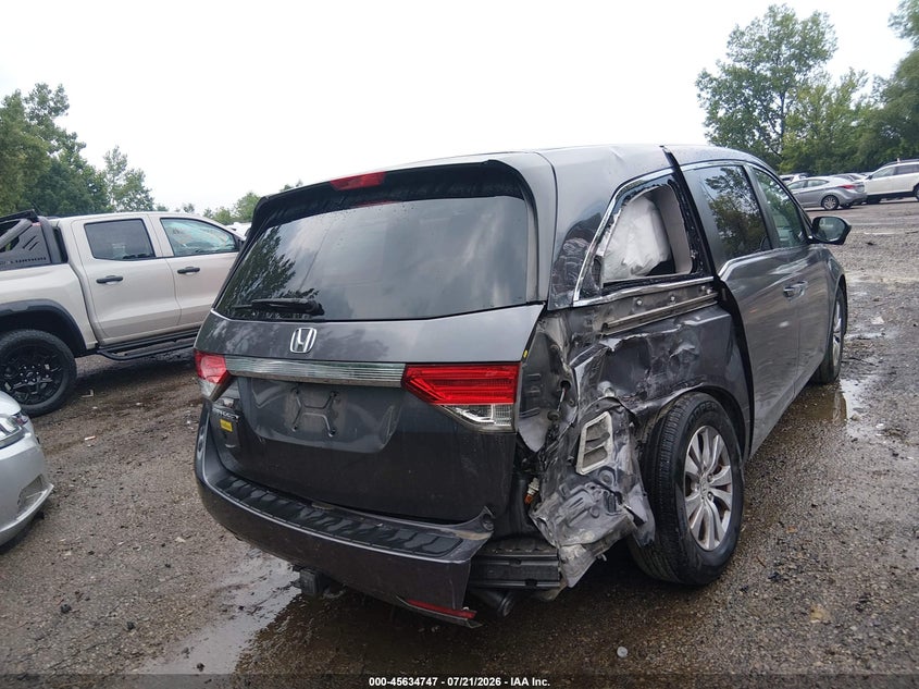 2016 Honda Odyssey Ex VIN: 5FNRL5H41GB094825 Lot: 45634747