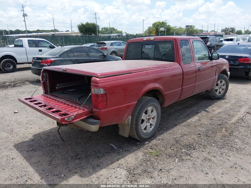 2002 Ford Ranger Xlt VIN: 1FTYR44E42TA42923 Lot: 45634753