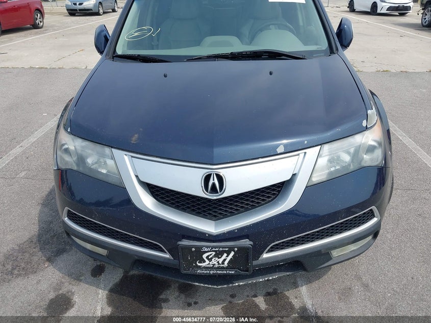 2012 Acura Mdx Technology Package VIN: 2HNYD2H39CH502579 Lot: 45634777