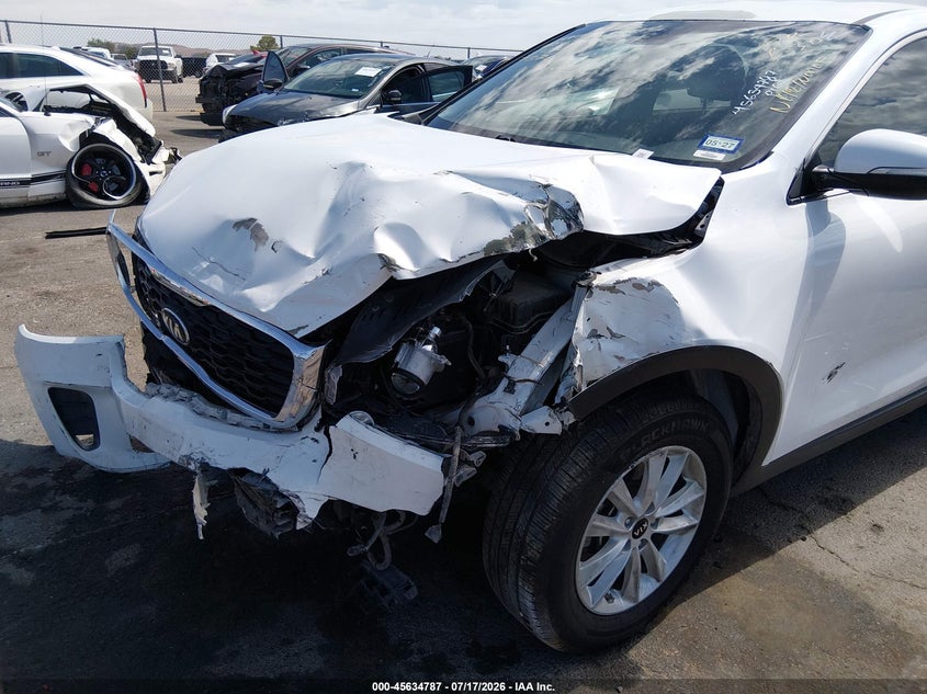 2019 Kia Sorento 2.4L Lx VIN: 5XYPG4A32KG551196 Lot: 45634787