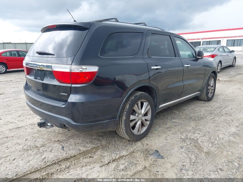 Vin: 1c4rdjdg5dc554308, lot: 46133298, dodge durango crew 20134