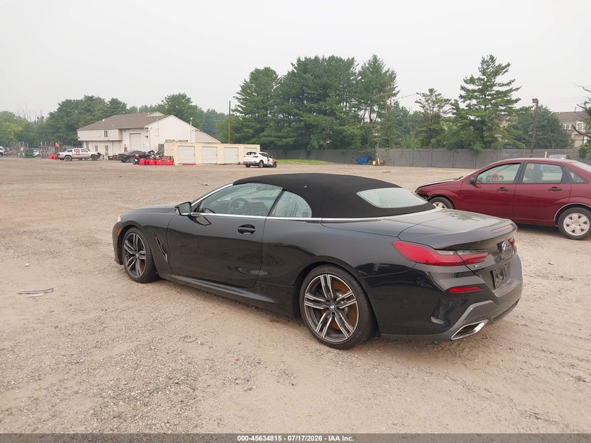 Vin: wbafy4c08mcf96257, lot: 46133316, bmw m850i xdrive 20213