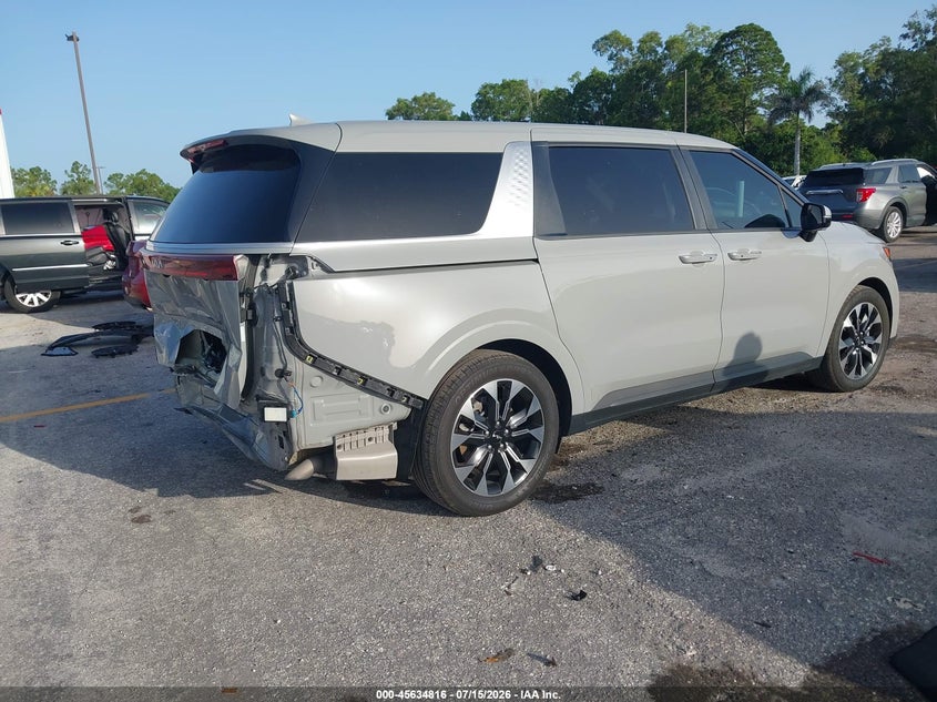 Vin: kndnc5h36r6376219, lot: 46133317, kia carnival mpv ex 20244