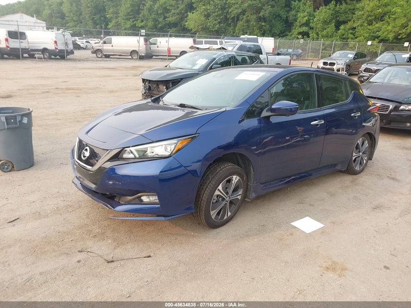 2020 Nissan Leaf Sl Plus 62 Kwh VIN: 1N4BZ1DPXLC309561 Lot: 45634838