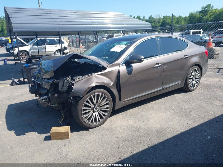 Vin: knaln4d70f5168257, lot: 46133341, kia cadenza premium 20152
