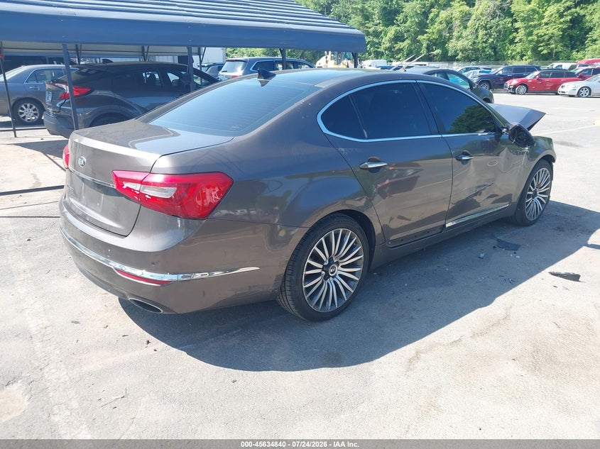 Vin: knaln4d70f5168257, lot: 46133341, kia cadenza premium 20154