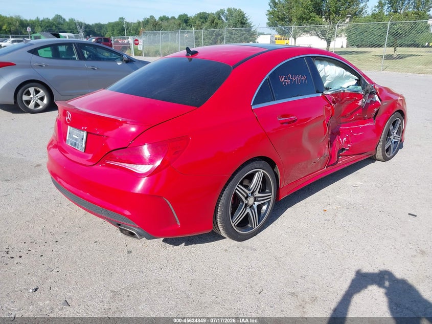 2016 MERCEDES-BENZ CLA 250 auction photo 4