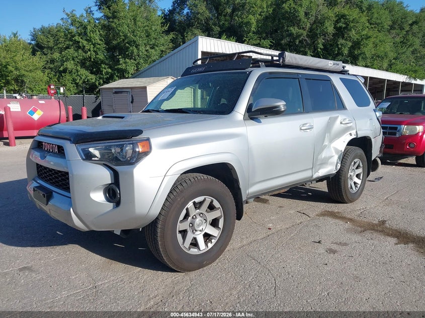 Vin: jtebu5jr2f5245364, lot: 46133444, toyota 4runner trail premium 20152