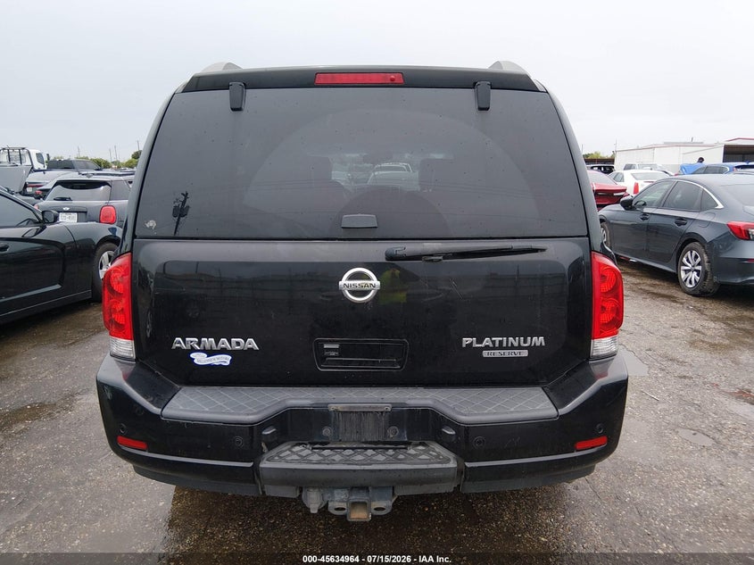 2014 Nissan Armada Platinum VIN: 5N1BA0NF2EN604447 Lot: 45634964