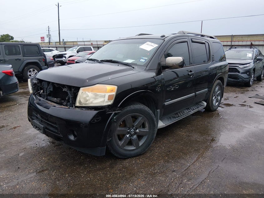 Vin: 5n1ba0nf2en604447, lot: 46133465, nissan armada platinum 20142