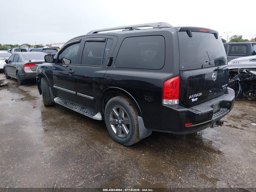 Vin: 5n1ba0nf2en604447, lot: 46133465, nissan armada platinum 20143