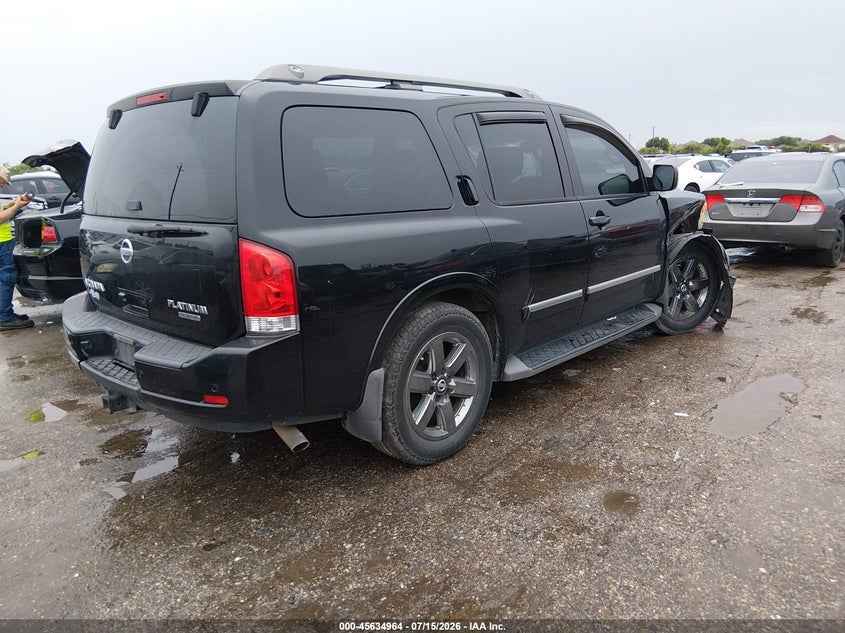 Vin: 5n1ba0nf2en604447, lot: 46133465, nissan armada platinum 20144