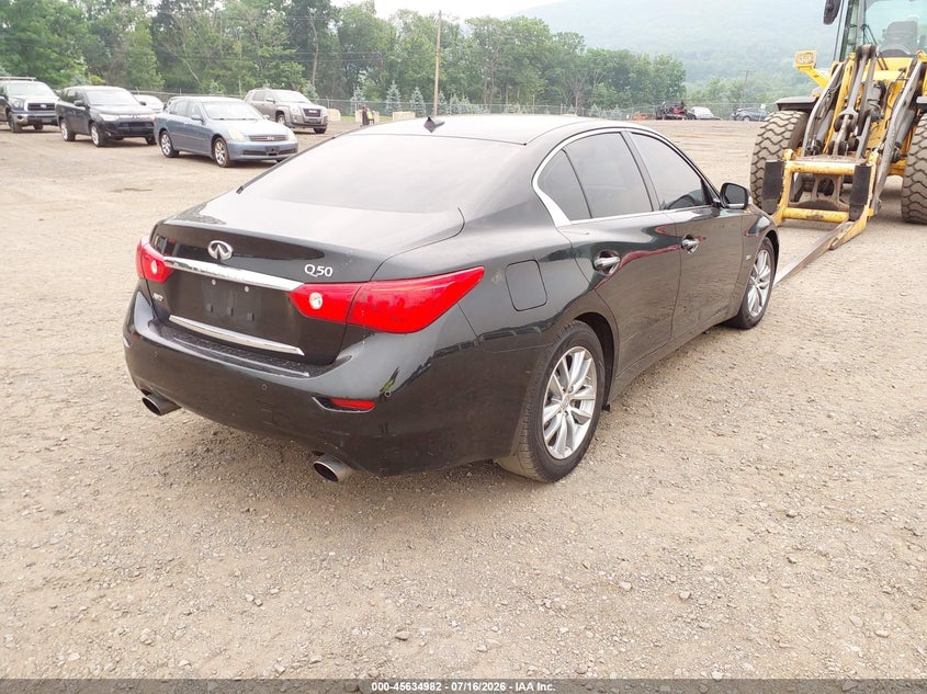 Vin: jn1ev7ar8hm834392, lot: 46133483, infiniti q50 3.0t premium 20174
