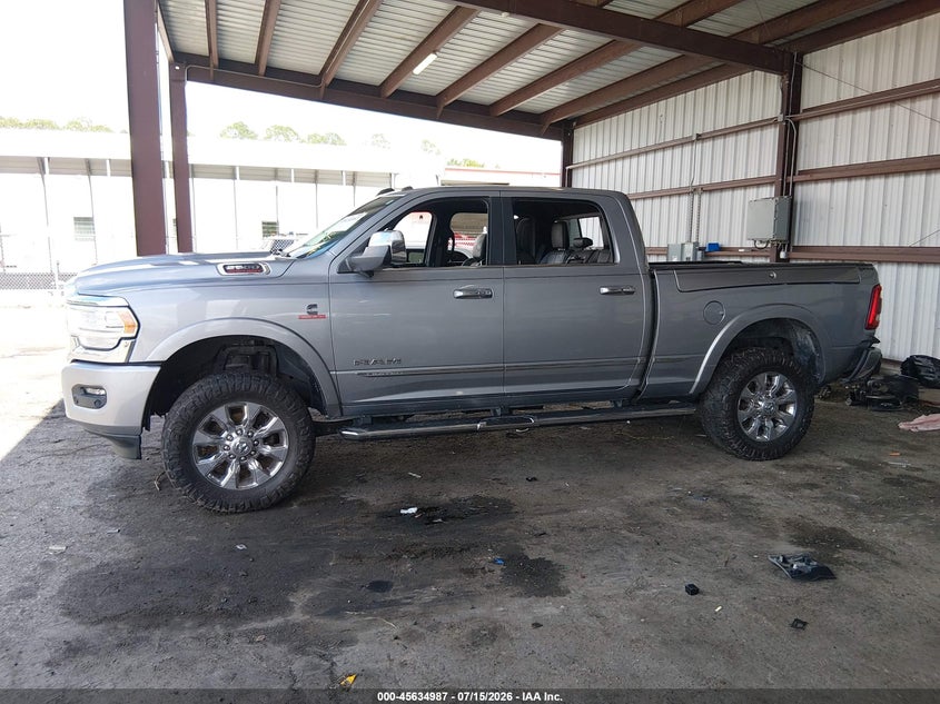 2022 Ram 2500 Limited 4X4 6'4 Box VIN: 3C6UR5SL0NG251056 Lot: 45634987