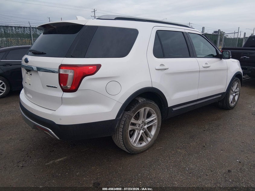 Vin: 1fm5k7d85gga01280, lot: 46133489, ford explorer xlt 20164