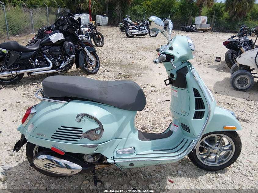 2023 Vespa Gts/Sei Giorni 300 VIN: ZAPMD39M4P5100935 Lot: 45635012