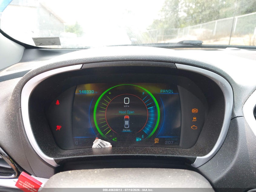 2017 Chevrolet Volt Lt VIN: 1G1RA6S5XHU163316 Lot: 45635013