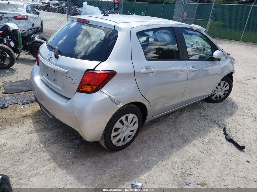 Vin: vnkktud30ga063039, lot: 46133539, toyota yaris l 20164