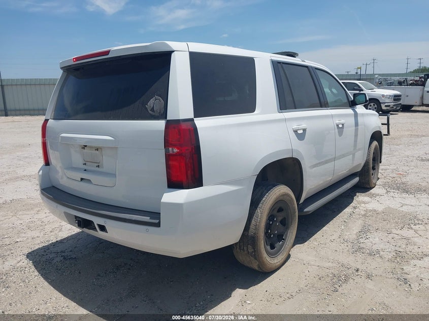 Vin: 1gnlcdec4lr263811, lot: 46133541, chevrolet tahoe 2wd commercial fleet 20204