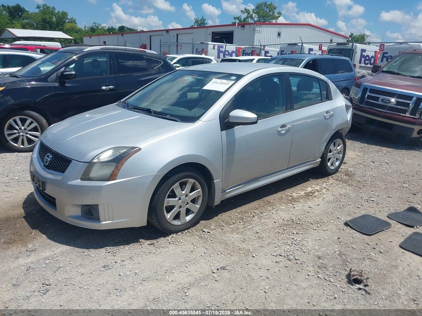 2012 Nissan Sentra, Удар сзади, IAAI, VIN 3N1AB6AP6CL616888 — фото 2