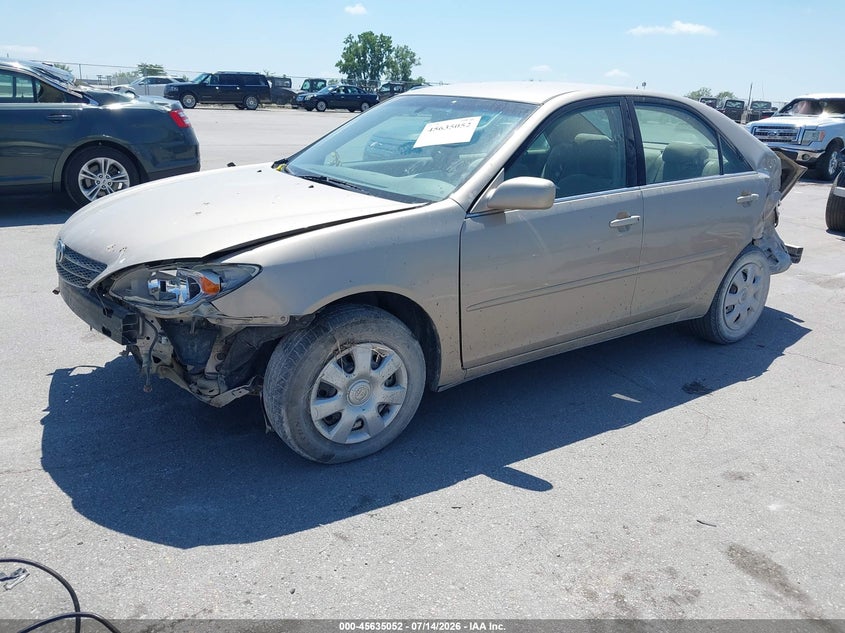 2003 Toyota Camry, Front & Rear, IAAI, VIN 4T1BE32K93U703373 — photo 2