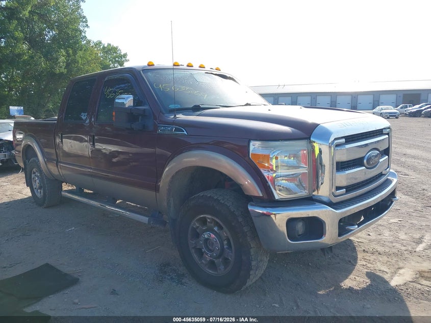 Vin: 1ft7w2b63ceb77479, lot: 46133560, ford super duty f-250 srw lariat 2012 img_1