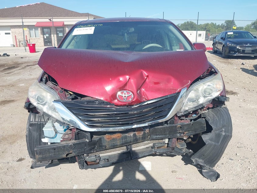 2011 Toyota Sienna Le V6 VIN: 5TDKK3DC1BS118728 Lot: 45635070