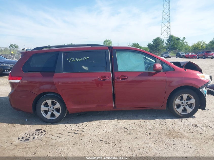 2011 Toyota Sienna Le V6 VIN: 5TDKK3DC1BS118728 Lot: 45635070