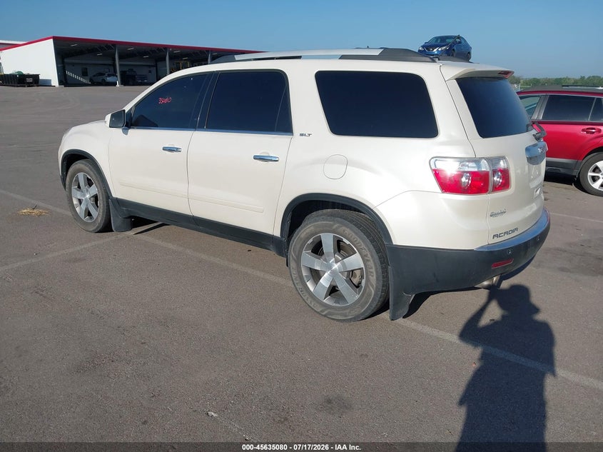 Vin: 1gkkvred7cj354708, lot: 46133581, gmc acadia slt-1 20123