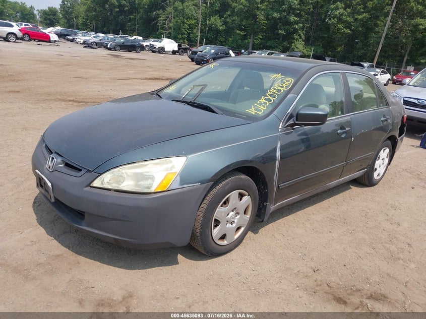 2005 Honda Accord 2.4 Lx, Left Rear, IAAI, VIN 1HGCM56445A127247 — photo 2