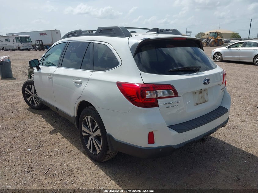 Vin: 4s4bsenc2h3236092, lot: 46133621, subaru outback 3.6r limited 20173