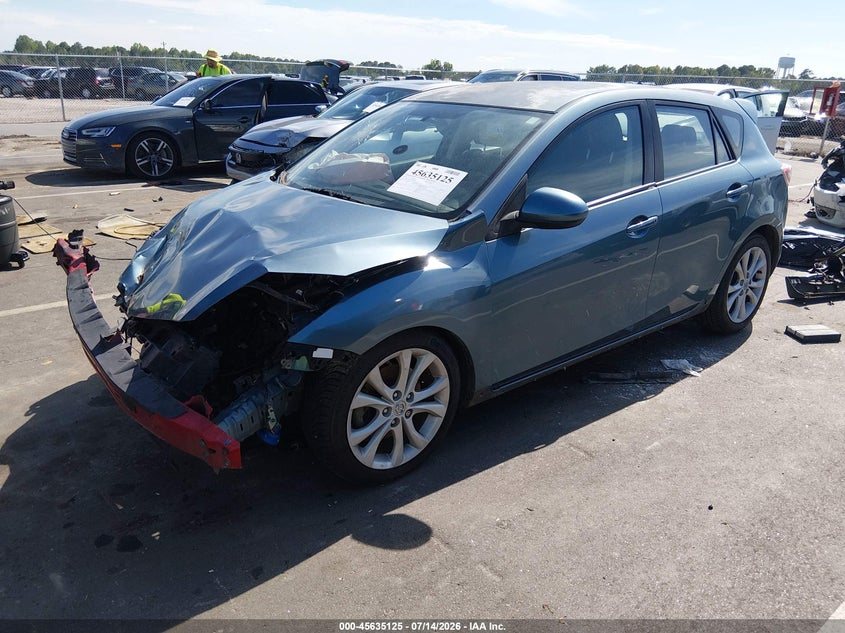 Vin: jm1bl1k55b1437567, lot: 46133626, mazda mazda3 s sport 20112