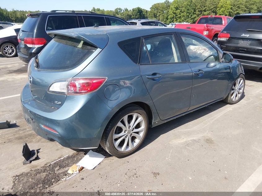 Vin: jm1bl1k55b1437567, lot: 46133626, mazda mazda3 s sport 20114