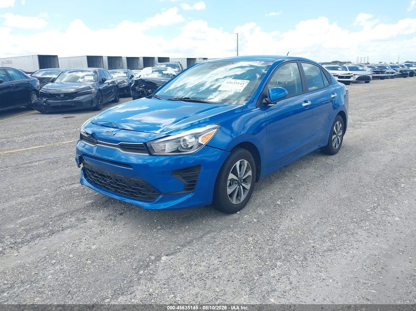 Vin: 3kpa24ad0pe612563, lot: 46133646, kia rio s 20232