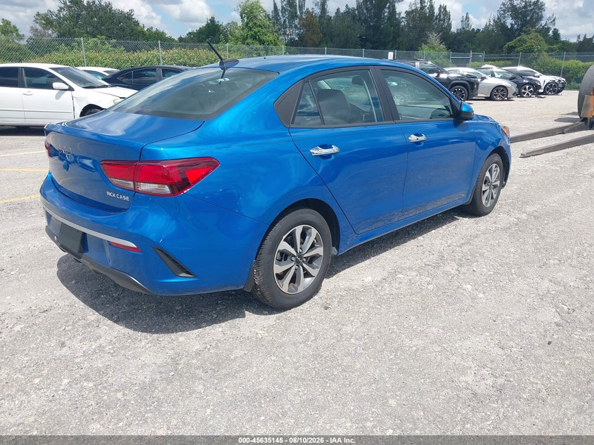 Vin: 3kpa24ad0pe612563, lot: 46133646, kia rio s 20234