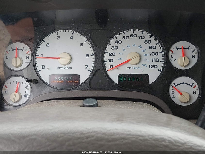 2003 Dodge Ram 1500 Slt/Laramie/St VIN: 1D7HA18N33S260641 Lot: 45635160