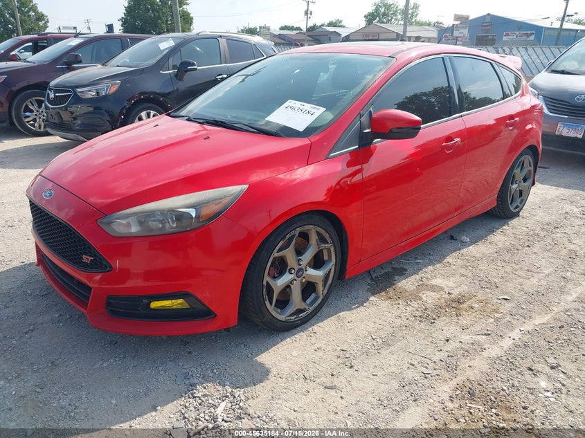 Vin: 1fadp3l90hl284545, lot: 46133685, ford focus st 20172