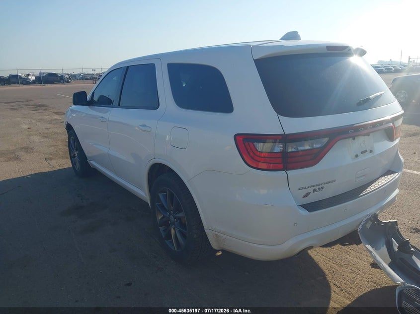Vin: 1c4rdjdg8jc242270, lot: 46133698, dodge durango gt 20183